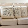 A Set Of Three Wildflower Cushion Covers, thumbnail 5 of 6