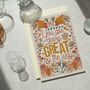 'You Are Doing Great' Typography Art Print, Unframed, thumbnail 3 of 5