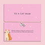 To A Cat Mum Heart And Fish Bone Adjustable Bracelet, thumbnail 1 of 5