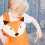 Wild Things Fox Dungaree Outfit, thumbnail 7 of 7