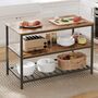Industrial Kitchen Bakers Rack With Large Worktop, thumbnail 1 of 8
