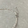 Lexi Beaded Seed Pearl Anklet, thumbnail 3 of 3