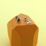 Seashell And Whale Tail Mismatch Earrings, thumbnail 1 of 2