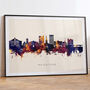 Maidstone Skyline Cityscape Art Print, thumbnail 6 of 12