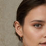 Art Deco Geometric Earrings, thumbnail 2 of 9