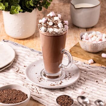 Smooth Milk Drinking Chocolate Flakes Gift Tin, 2 of 3