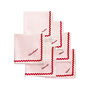 Personalised Slogan Set Of Four Embroidered Napkins, thumbnail 2 of 7