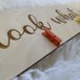 'Look What I Made' Wooden Artwork Holder, thumbnail 2 of 2