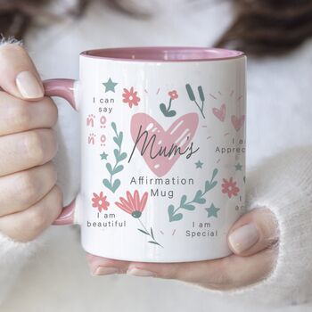 Personalised Mum Affirmation Mug For Mother's Day, 3 of 4