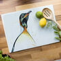 Inky Penguin Glass Worktop Saver, thumbnail 3 of 5