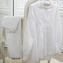 White Cotton Victorian Styled Pyjama Set, thumbnail 4 of 6