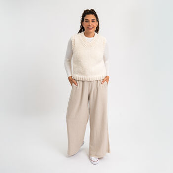 Tank Top Easy Knitting Kit, 6 of 10