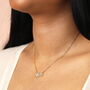 Crystal Infinity Heart Pendant Necklace, thumbnail 1 of 10