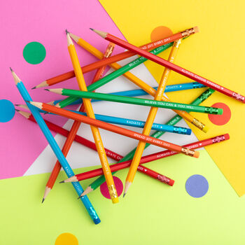 Spread Joy Every Day Orange Pencil, 8 of 8