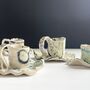 Wonky Candlesticks For Up To 3cm Candles In Soft Pastel Blues And Greens, thumbnail 8 of 9
