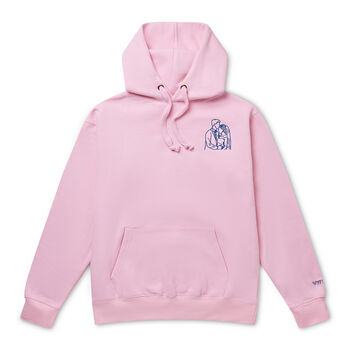 Embroidered Outline From Photo Unisex Hoodie, 5 of 12