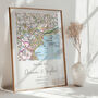 The Place We Got Engaged Ordnance Survey Landranger Personalised Map Print Engagement Gift, thumbnail 3 of 12