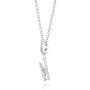 Sterling Silver Clothes Peg Charm Necklace, thumbnail 2 of 6