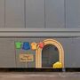 Personalised Mouse House Skirting Board Sticker, thumbnail 1 of 2