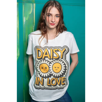 Daisy In Love Women's Slogan T Shirt, 6 of 9