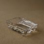 Hadnmade Glass Cigar Ashtray With Gold Leaf Detail, thumbnail 6 of 7