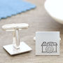 Camera Cufflinks. Thank You Gift For Photographer, thumbnail 4 of 6