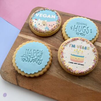 Vegan Birthday Biscuit Box, 2 of 3