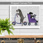 Schnauzer On Scooter, Book Print, Framed Or Unframed, thumbnail 7 of 7