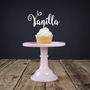 Personalised Acrylic Flavour Cup Cake Topper, thumbnail 1 of 6