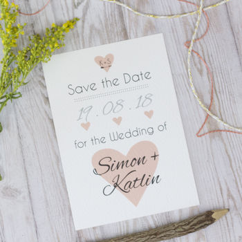 Heart + Arrow Save The Date, 3 of 5