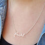 Personalised Handwriting Necklace, thumbnail 3 of 12
