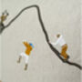 Mountain Climbers Embroidered Cushion Cover, thumbnail 4 of 5