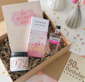 50th Birthday Personalised Gift Set, 4 of 6