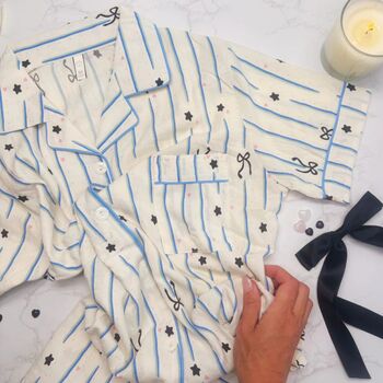 Mother’s Day Pyjama Gift Set For Mum With I Love You Mum Mug And Eye Mask, 4 of 12