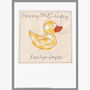 Personalised Duck Birthday Card For Him Or Her, thumbnail 10 of 12