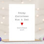 Custom Message Personalised Christmas Card, thumbnail 2 of 2