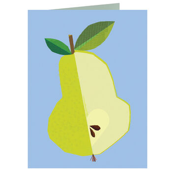 Mini Pear Greetings Card, 2 of 4
