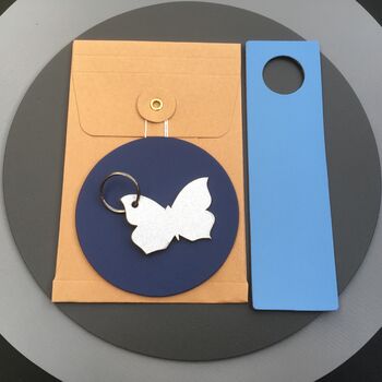 Letterbox Gift Set: Keyring, Bookmark And Coaster, 2 of 9