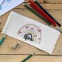 Personalised Girls Rainbow Pencil Case, thumbnail 1 of 2
