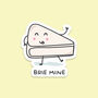 Pack Of Three | 'Brie Mine' | Novelty Sticker, thumbnail 1 of 3