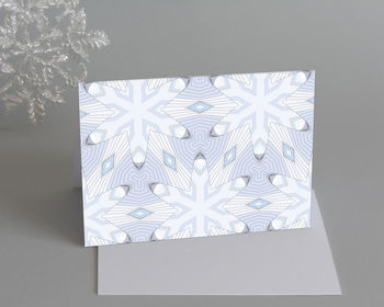 Snowflake Christmas Cards, 3 of 9