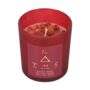 Fire Element Juniper Berry Crystal Chip Candle, thumbnail 2 of 4
