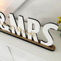 Custom Mr And Mrs, Wedding Top Table Surname Sign, thumbnail 6 of 6