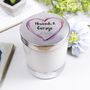 Scented Luxury Anniversary Candle With Lid, thumbnail 1 of 11