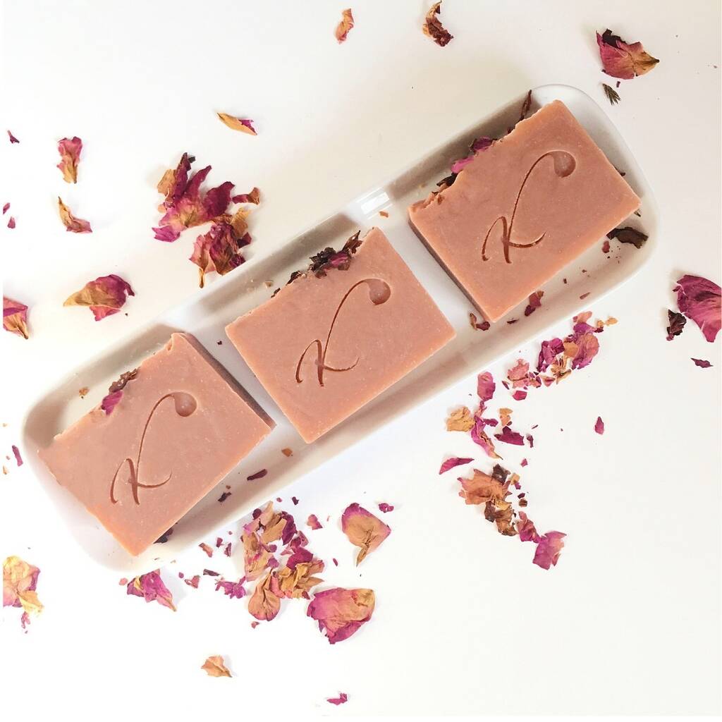 Creole Rose Amyris And Pink Clay Boxed Soap, 1 of 3