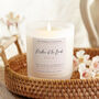 Mother Of The Bride Thank You Gift Personalised Candle, thumbnail 1 of 10
