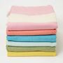 Turkish Hammam Towels Rainbow Bright Mixed Bundle, thumbnail 10 of 12