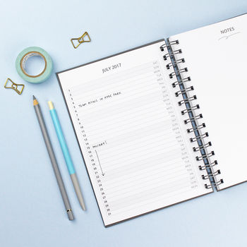 'Plan It, List It' Foiled Diary And Planner, 2 of 10