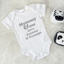 Mummy And Me Love… Personalised Babygrow, thumbnail 1 of 7