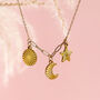 Sun Moon And Star Necklace, thumbnail 8 of 8